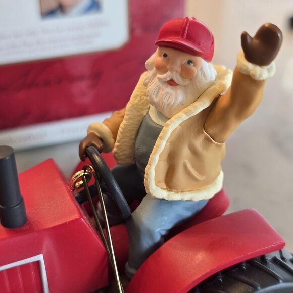 Hallmark Keepsake Ornament 2001 Santa's Snowplow Here Comes Santa Series - Picture 4 of 11